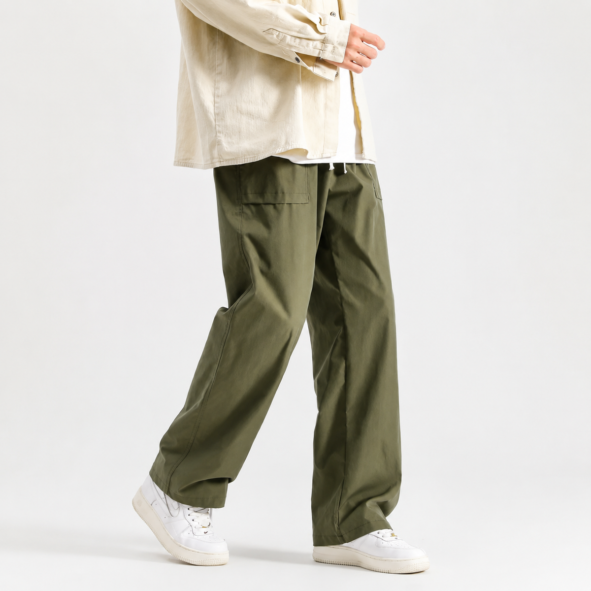 Relaxed Cargo Trousers